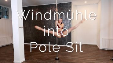 Windmühle into Pole Sit